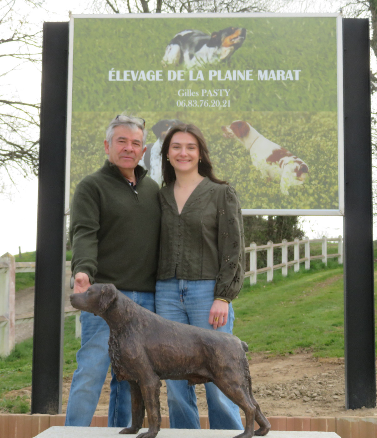 De la plaine marat - L'Epagneul Breton une passion.... Très belle uvre réalisé par Sara Iglesias